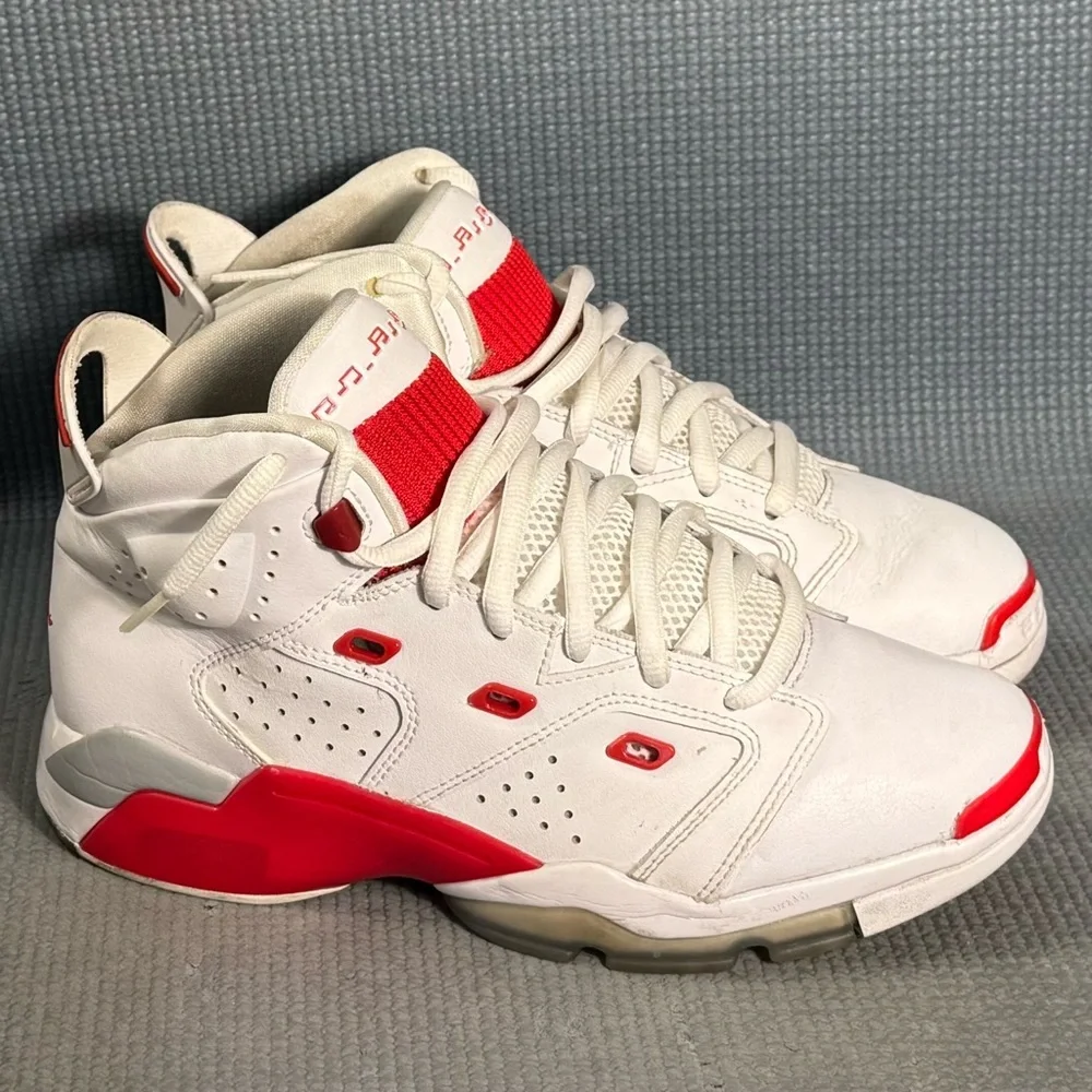 Nike Air Jordan 6-17-23 Basketball Shoes‎ White Red DM1159-106 Size 7Y